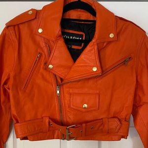 Wilson’s leather cropped leather jacket